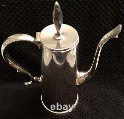 Vintage Wallace Silverplate USA Town House Tea/Coffee Set Mid Century Modern