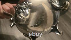 Vintage Wilcox International Silver Company 4 Piece Tea set. (Silver Plate)