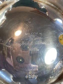 Vintage Wilcox International Silver Saybrook Manor Set of 5 Tea Set Silver Plate