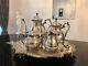 Vintage Wilcox Joanne 5pc Silverplated Coffee And Tea Set