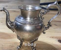 Vintage silver plate tea pot Without lid