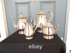 Vtg'jamestown' Reed & Barton 4 Pc Tea Service #1800 -03