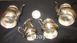 Vtg'jamestown' Reed & Barton 4 Pc Tea Service #1800 -03