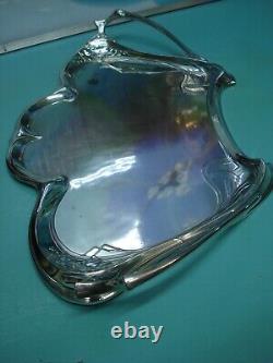 WMF Antique Very Large Art Nouveau silver Plate Tea serving Tray 25 Inches / 2ft