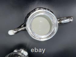 WMF Germany 6 pc. Silver Plate Porcelain Lined Coffee Tea Set