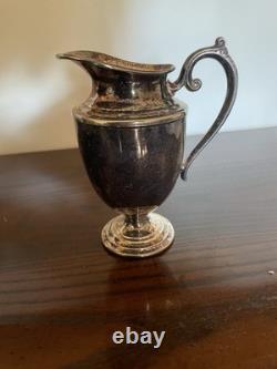 WM Rogers Silver Plate Vtg Coffee Tea Service 7 Piece Set