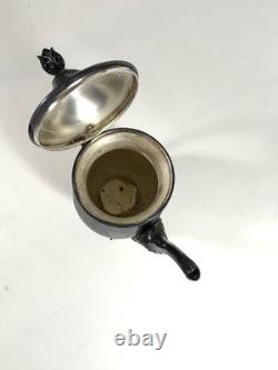 WM Rogers Silver Plated Vintage Coffee Tea 8 Pieces Set With W Serving Trays