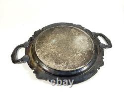 WM Rogers Silver Plated Vintage Coffee Tea 8 Pieces Set With W Serving Trays