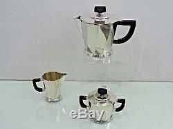 WONDERFUL WMF SILVER PLATED TEA SET MODERN DESIGN Germany