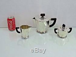 WONDERFUL WMF SILVER PLATED TEA SET MODERN DESIGN Germany