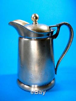 Waldorf Astoria 14 Ounce Pitcher International Silver Co. 1932 Coffee Tea Water