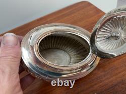 Walker & Hall 5 Pc Silver Plate Beverage Set Tea-Chocolate-Kettle-Coffee-Sugar