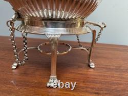 Walker & Hall 5 Pc Silver Plate Beverage Set Tea-Chocolate-Kettle-Coffee-Sugar