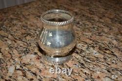 Wallace M601 Vintage Lovely Silver plate 4pcs Coffee Tea set Creamer/Sugar/Waste