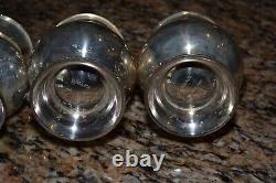 Wallace M601 Vintage Lovely Silver plate 4pcs Coffee Tea set Creamer/Sugar/Waste