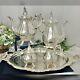 Wallace Silver Baroque Silver Plate Tea And Coffee Service Set Tray No Feet #293