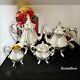 Wallace Silver Baroque Tea And Coffee Service Set Victorian Silverplate 4 Pcs