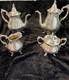 Wallace Silver Plated Baroque 4 Piece Tea Set