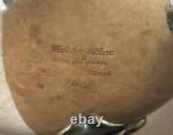 Webster Wilcox 4 Piece Silverplate Tea Set'du Barry Floral' with Serving Tray