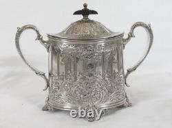 Wilcox International Silver Wynwood Silverplate 5 Piece Tea/Coffee Set