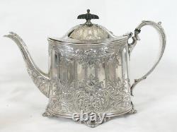 Wilcox International Silver Wynwood Silverplate 5 Piece Tea/Coffee Set