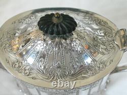 Wilcox International Silver Wynwood Silverplate 5 Piece Tea/Coffee Set