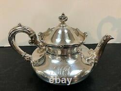 Wilcox Quadruple Silver Plate Tea Service