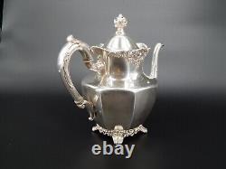 Wilcox Silver Plate Co Quad Plated Silver Tea Kettle No. 5097 READ DESCRIPTION