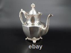 Wilcox Silver Plate Co Quad Plated Silver Tea Kettle No. 5097 READ DESCRIPTION