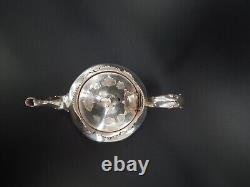 Wilcox Silver Plate Co Quad Plated Silver Tea Kettle No. 5097 READ DESCRIPTION