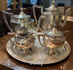 Wilcox Silver Plate Co Tea And Coffee Set 1959
