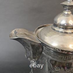 Wilcox Silver Plate Insulated Coffee Tea Pitcher 13 antique