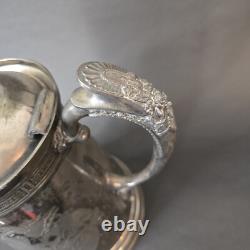 Wilcox Silver Plate Insulated Coffee Tea Pitcher 13 antique