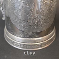 Wilcox Silver Plate Insulated Coffee Tea Pitcher 13 antique