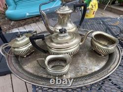 William Adams Sheffield England Antique Tea Set 46030