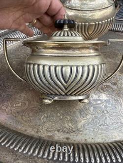William Adams Sheffield England Antique Tea Set 46030