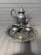 Wm A Rogers Royal Provincial Silverplate Coffee Tea Set With Tray 4 Pc