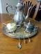 Wm Rogers 800 Antique Silver Plate Three-piece Tea Coffee Service Set 1900-1940