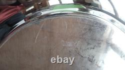 Wm Rogers Silver Plate Victorian Rose Coffee Tea Service 5 piece Set WithTray